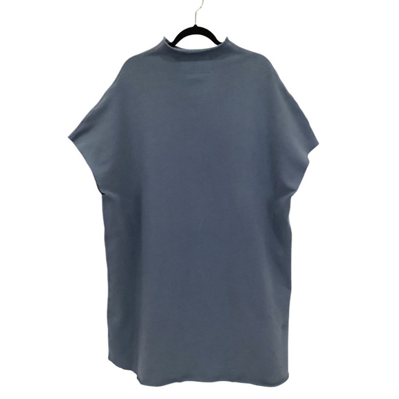 Frank & Eileen Ella The Easiest Dress In Jean Blue Fleece Size Medium - Large - Picture 11 of 13